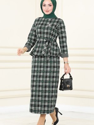 Zümrüt Kalem Etekli Kışlık Takım Zümrüt Kalem Etekli Kışlık Takım