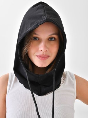Siyah Kapüşon Bere Bone Başlık Siyah Kapüşon Bere Bone Başlık
