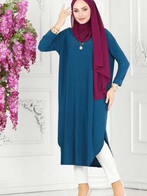 Petrol Basic Sandy Tunik