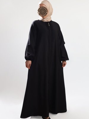 Mevlana Kesim Dantelli Kadın Ferace