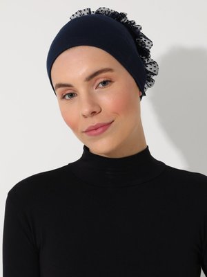 Lacivert Topuzlu Bone