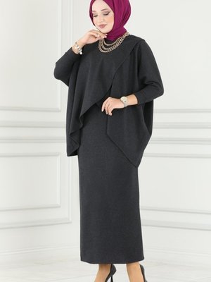 Siyah Asimetrik Kışlık Takım Siyah Asimetrik Kışlık Takım