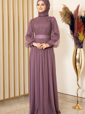 Abiye Elbise Lila Design