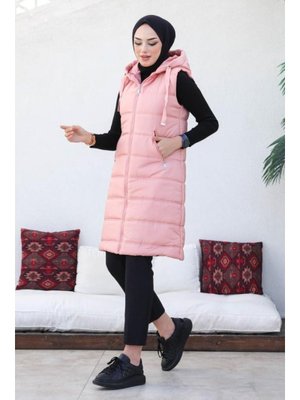 Pembe Dolumlu Şişme Yelek