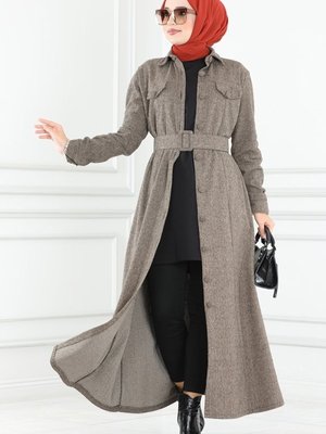 Açık Vizyon Kaplama Kemerli Ferace Açık Vizyon Kaplama Kemerli Ferace