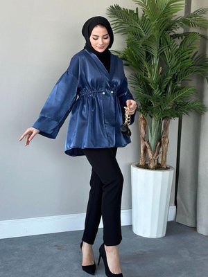 İğneli Tafta Ceket