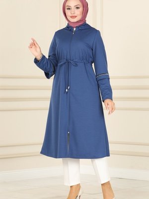 İndigo Beli Tünelli Kap İndigo Beli Tünelli Kap
