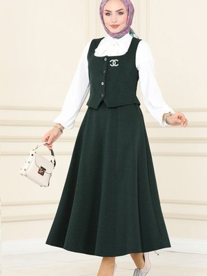 Zümrüt Yelekli Kışlık Takım Zümrüt Yelekli Kışlık Takım