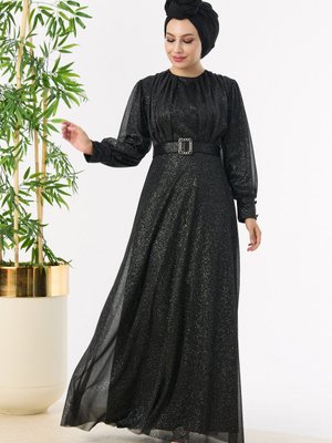 Sıyah Abiye Elbise