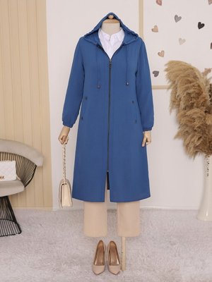 Kapüşonlu Cepli Ayrobin Kap