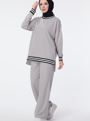 Grı Tunik Pantolon Grı Tunik Pantolon