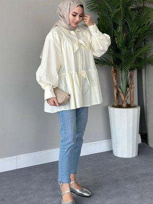 Fiyonk Gömlek Sarı