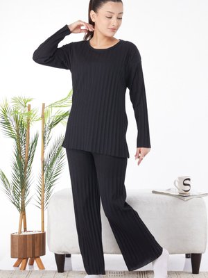 Sıyah Pijama Takımı