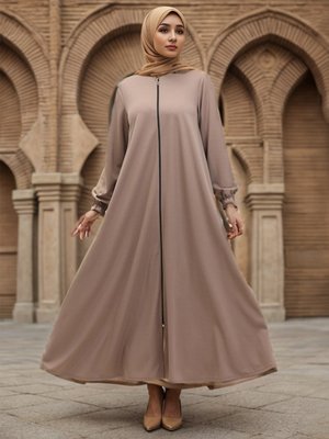 Vizon Fermuarlı Mevlana Ferace Vizon Fermuarlı Mevlana Ferace