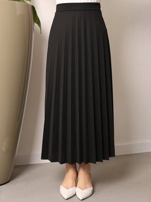 Siyah Prinç Pliseli Etek Siyah Prinç Pliseli Etek