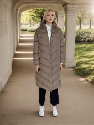 Vizon Kapuşonlu Şişme Mont Vizon Kapuşonlu Şişme Mont