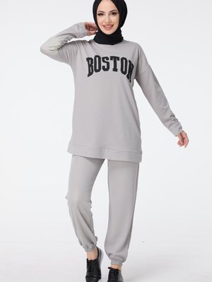 Grı Tunik Pantolon Grı Tunik Pantolon