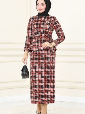 Oranj Kalem Etekli Kışlık Takım Oranj Kalem Etekli Kışlık Takım