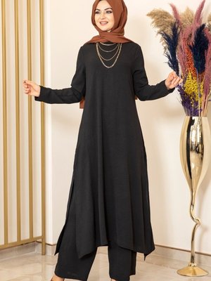 Ece İkili Takım Siyah Design