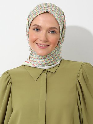 Çok Renkli Şüheda X Eşarp