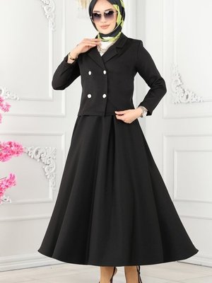 Siyah Ceketli Dabıl Takım Siyah Ceketli Dabıl Takım