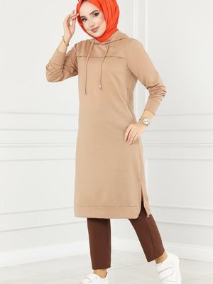 Vizyon Pat Detaylı Spor Tunik Vizyon Pat Detaylı Spor Tunik