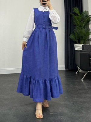 Top Düğmeli Gömlekli İkili Takım Jile