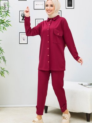 Bordo Tunik Pantolon