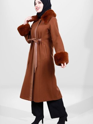 Taba Kaşe Seyyar Kürklü Kaban Taba Kaşe Seyyar Kürklü Kaban