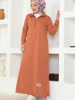 Somon Arma Detaylı Spor Elbise Somon Arma Detaylı Spor Elbise