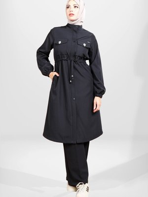 Siyah Yağmurluk Bondit