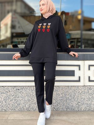 Sıyah Tunik Pantolon