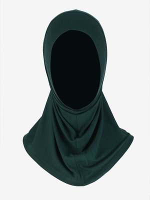 Zümrüt Yeşili Düz Çocuk Türbanı