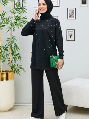 Sıyah Tunik Pantolon