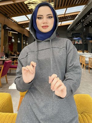 Antrasit Büyük Beden Takım Antrasit Büyük Beden Takım