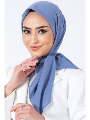 İndigo Asya Eşarp
