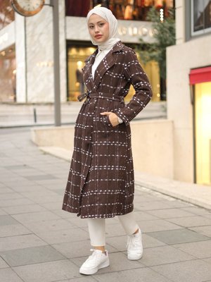 Kahverengi Şanel Kap