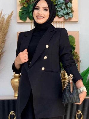 Siyah Klasik Pantolonlu Takım T