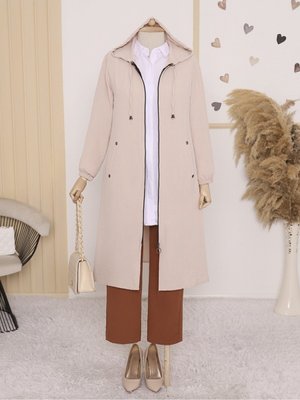 Kapüşonlu Cepli Ayrobin Kap