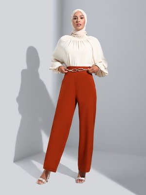 Basic Kumaş Pantolon Tarçın Basic Kumaş Pantolon Tarçın