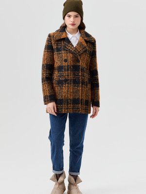 Kruvaze Kısa Kaban Camel