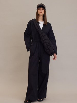 Geniş Kesim Rahat Tulum Siyah Geniş Kesim Rahat Tulum Siyah