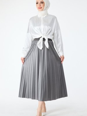 Fume Piliseli Etek Fume Piliseli Etek