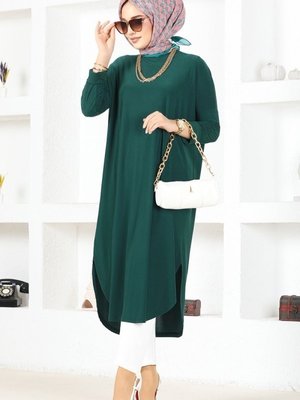 Zümrüt Basic Sandy Tunik