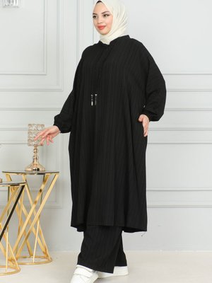 Oversize Lara Kumaş İkili Takım