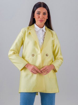 Sarı Blazer Ceket Sarı Blazer Ceket
