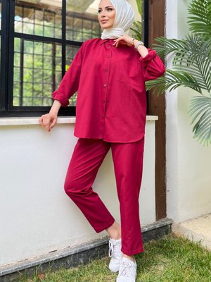 Bordo Tunik Pantolon