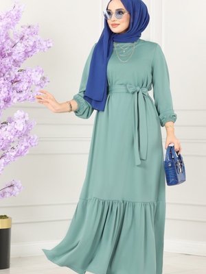 Mint Kemerli Mira Elbise