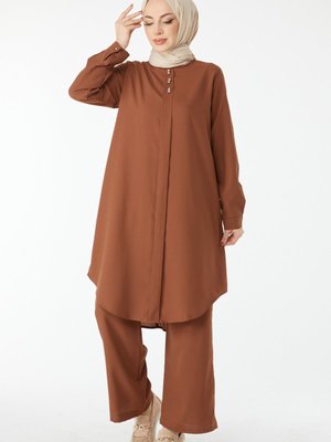 Kahve Tunik Pantolon