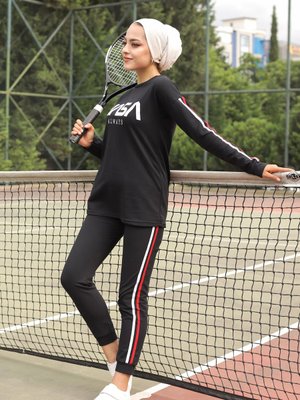 Siyah Tunik + Pantolon